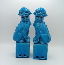 Paar Foo Hunde Tempellöwen