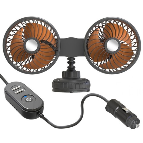 Großer doppelkopf ventilator - großer,