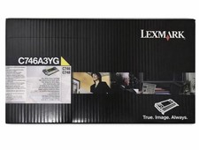 Lexmark c746a3yg toner - lexmark, yellow
