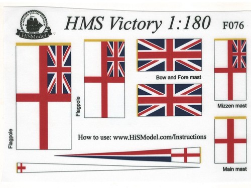 Airfix hms victory 180 - hms,