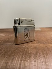 Feuerzeug Benzin Solis für Angestellte d. Stadt Berlin. Selten Sammlerstück !