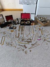 Schmuck Konvolut Vintage Antik Echt U. Modeschmuck Ca: 11,5KG