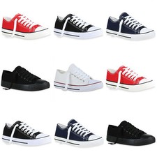 Damen Sneaker Low Turnschuhe Schnürer Freizeitschuhe Schuhe 900058 Mode