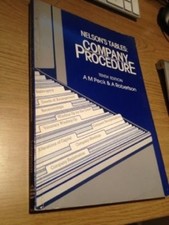 Company Procedure (Tables of