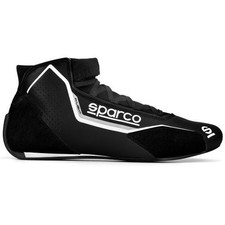 SPARCO Rennschuhe 00128348NRGR Leder
