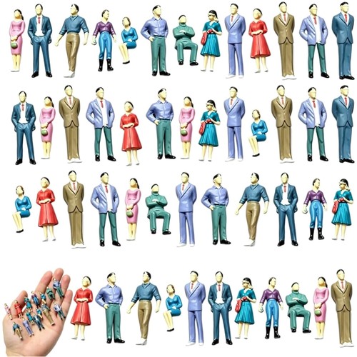 Miniatur figuren set stück - 50,