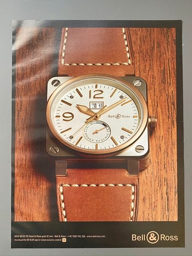 Bell ross steel rose gold - bell,