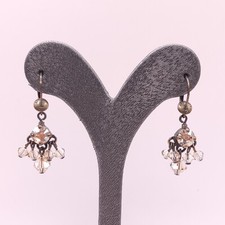 ⭐ Konplott Ohrring Creolen Kreolen Stecker Ohr Clips Klip Perle Silber 198 ⭐