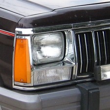 EU Scheinwerfer Vorne Passend für Jeep Cherokee XJ 84-01 Headlight front Einsatz
