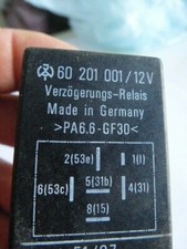  Verzögerungs-Relais PA6.6 GF30 60 201 001 12V für Oldtimerfahrzeuge