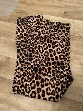 Leggings - Tights - Leo Print - Braun - Gr. XL