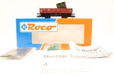 Roco H0 46034 Güterwagen mit Bundeswehr Aggregat + Bausatz Toilette +OVP #B2