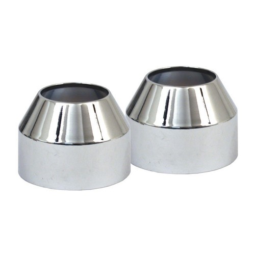 Gabel staubkappen cover chrom - gabel,