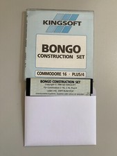 Für C-16/116/Plus-4: Bongo Construction Set, Jewelcase, Originaldiskette, OVP