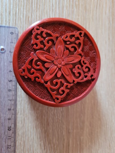Dose chinalack rot emaille - rot,,