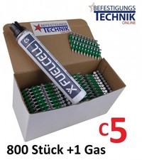 Betonnägel 2,6x35mm + Gas