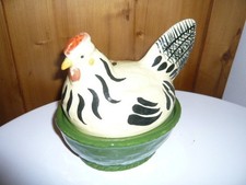 Schramberg Deckeldose  Henne