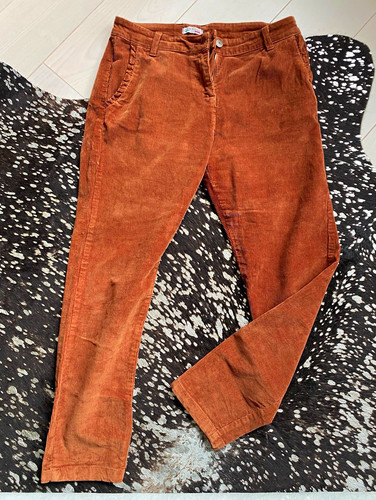 Damen cordhose braun stoffhose - damen,