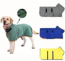 Hundebademantel  Mikrofaser für Hunde Klettverschluss Haustiermantel Bademantel