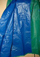 NEU! PVC Regenjacke + Kapuze