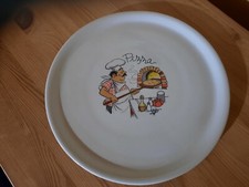 2x Pizzateller  - org. italienisch - Saturnia -  30 cm