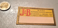 J&B Aufkleber RARE BLENDED