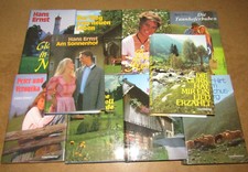 10 Hans Ernst Heimatromane, gebunden, Verlag rosenheimer u.a., Titelliste po403