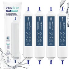 4x Wasserfilter universal für Kühlschrank SIDE BY SIDE von Samsung LG Siemens