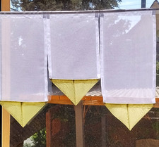 Scheibengardine HANDARBEIT