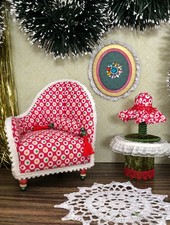 pinkrosemh Sessel Möbel Lampe