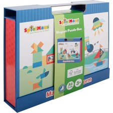 SpielMaus Holz Magnet