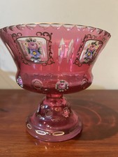 BOHEMIAN CRANBERRY GEBLITZTE &