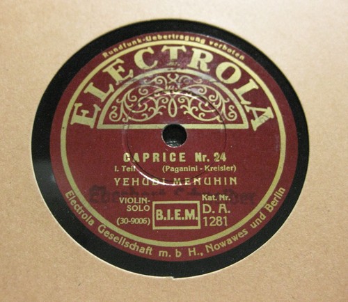 Yehudi menuhin caprice 24 - yehudi,