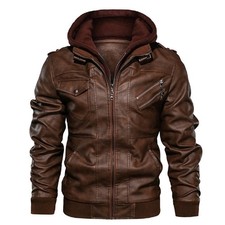 Stylische Herren Lederjacke