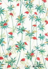 Postkarte: The Olga Hirsch Collection of Decorated Papers - Blumenmotiv