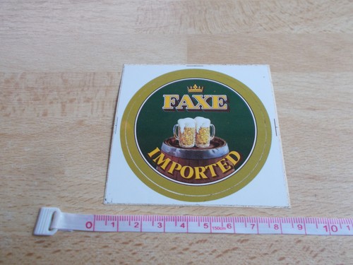 Original autocollant bier faxe - bier,
