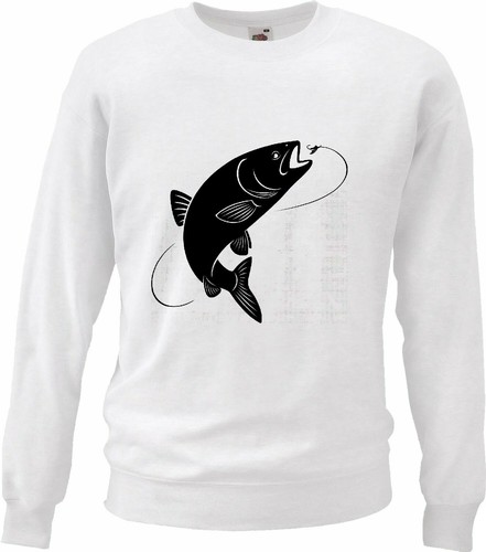 Sweatshirt angler angelrute - sweatshirt,