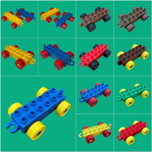 Lego duplo stein - lego, räder