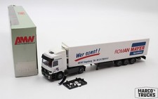 AWM MB Actros MP1 Kühlkoffer Auflieger "Roman Mayer Augsburg" Nr. 70281 1:8