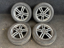 16" CARMANI Alufelgen Sommerrreifen 205 55 91W AUDI A4 B6 B7 7x16 KBA 50563