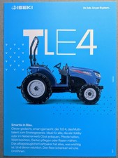 ISEKI TLE 4490 Traktor Prospekt Bulldog Schlepper 