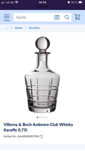 Whiskey karaffe bottle - karaffe,