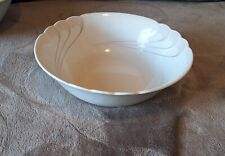 Seltmann Weiden Porzellan, Form Helena, graue Linien Salatschüssel 20 cm Top 