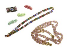 6 Teile Perlenschmuck, wohl