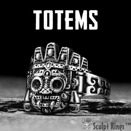 Sculpt rings maya totem - sculpt,