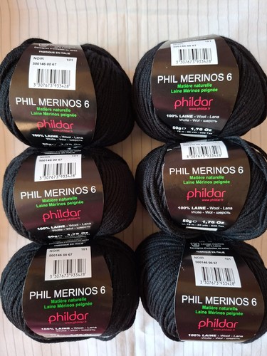 Phildar merinos 300gr - phildar, 6,