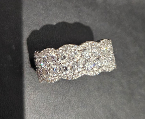 Weissgold funkelnder 1 8 - 18, 1,8