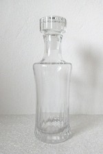 Kristall-Glasflasche mit Schliffstopfen 0,7 L Likör Whisky Brandy Vintage