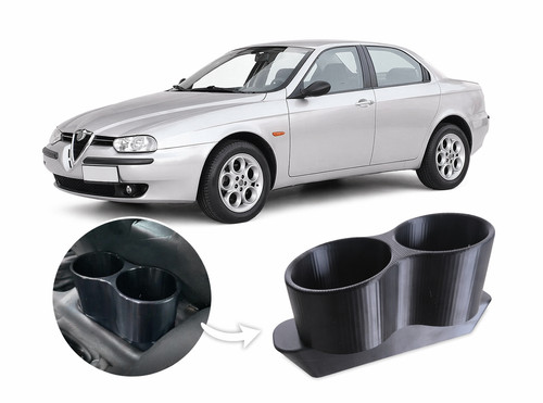 Frontkonsole doppel cupholder - doppel,