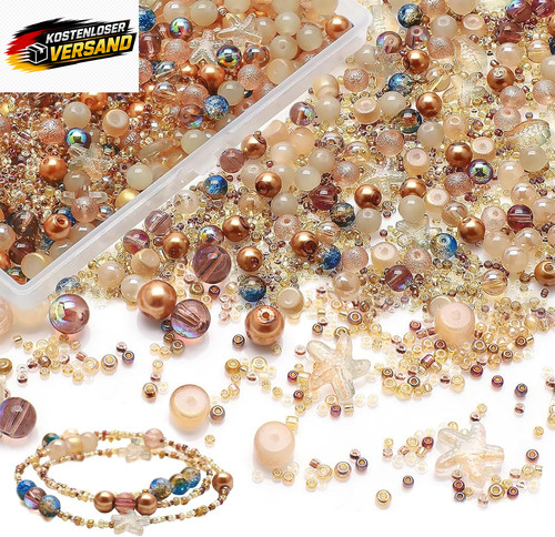 Perlen set für armbänder - perlen-set,
